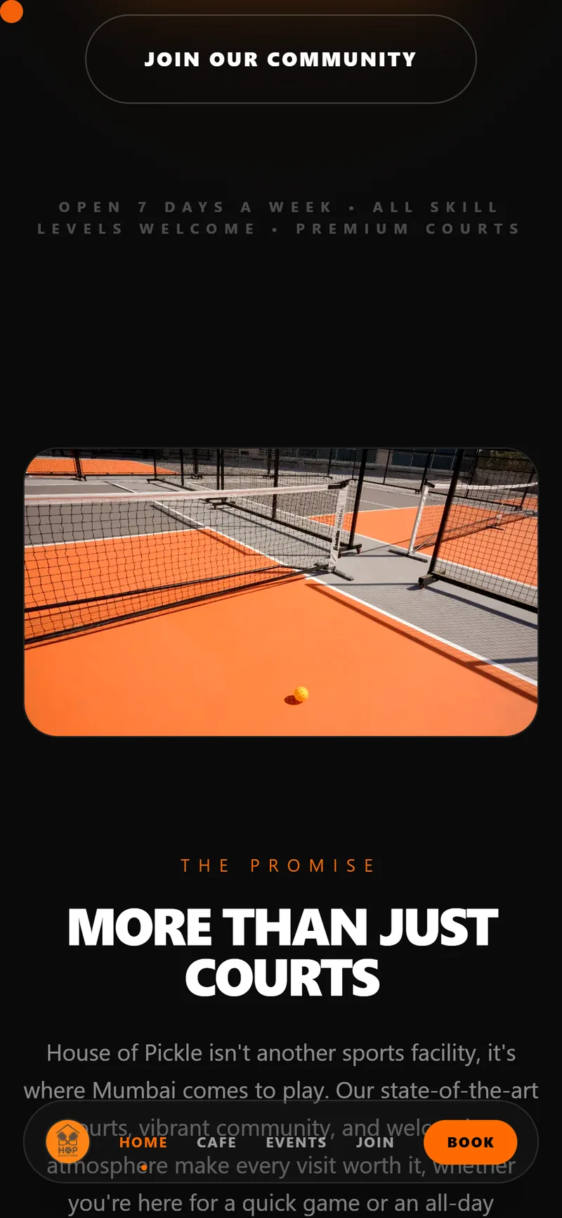 HOP mobile courts