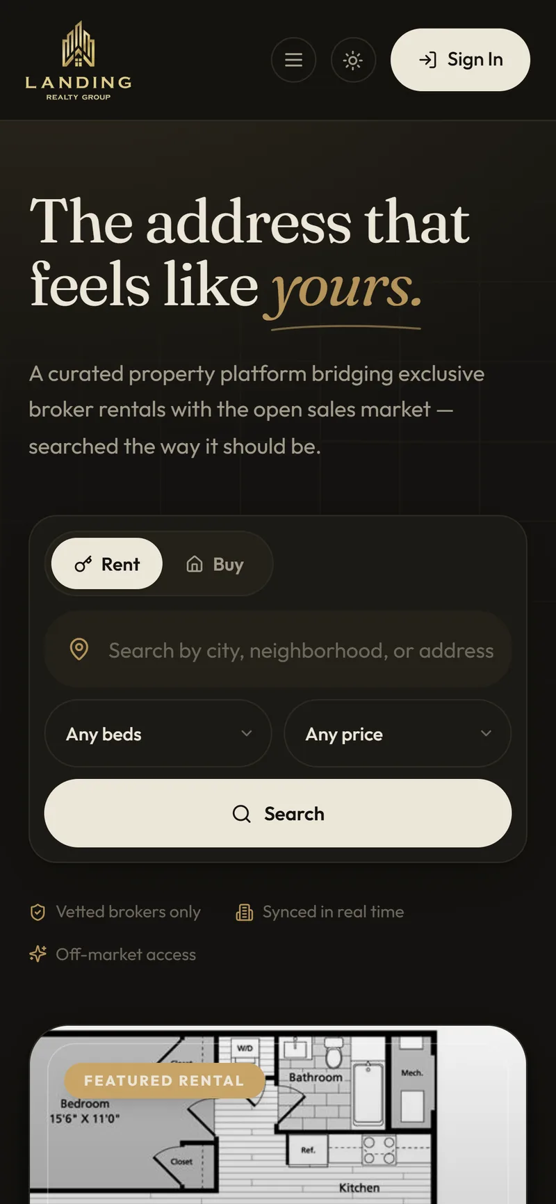 Landing Realty mobile home